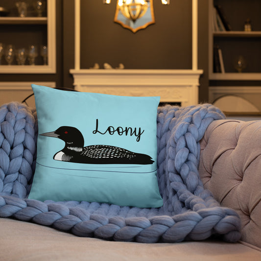 Loony Pillow Blue