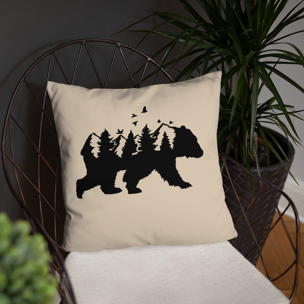 Tan Bear Pillow