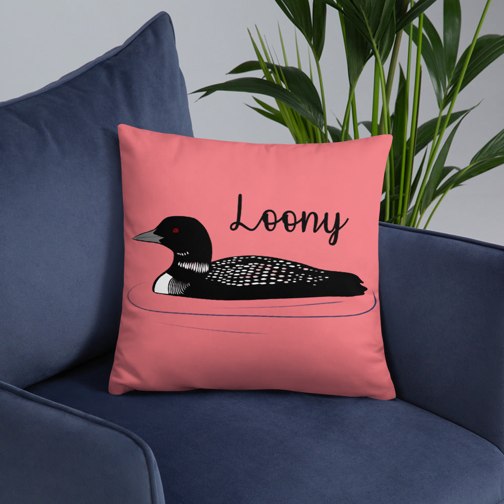 Red Loony Pillow