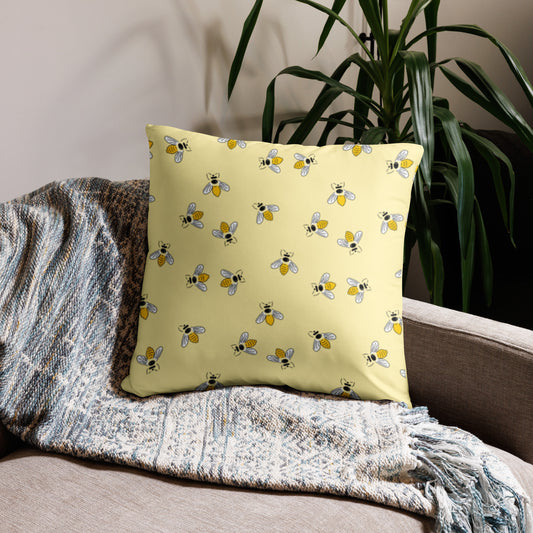 Spring Bees Pillow