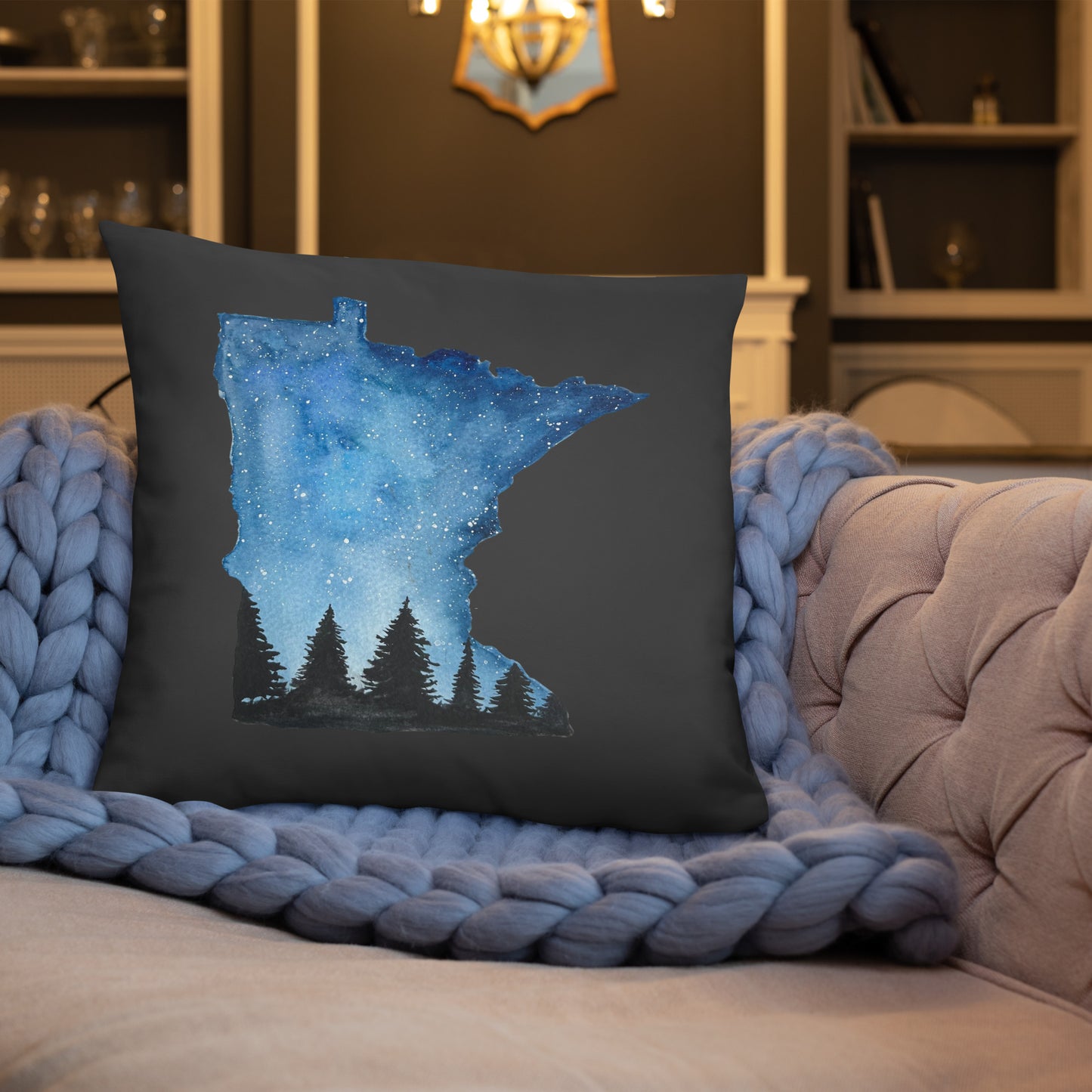 Starry Minnesota Pillow